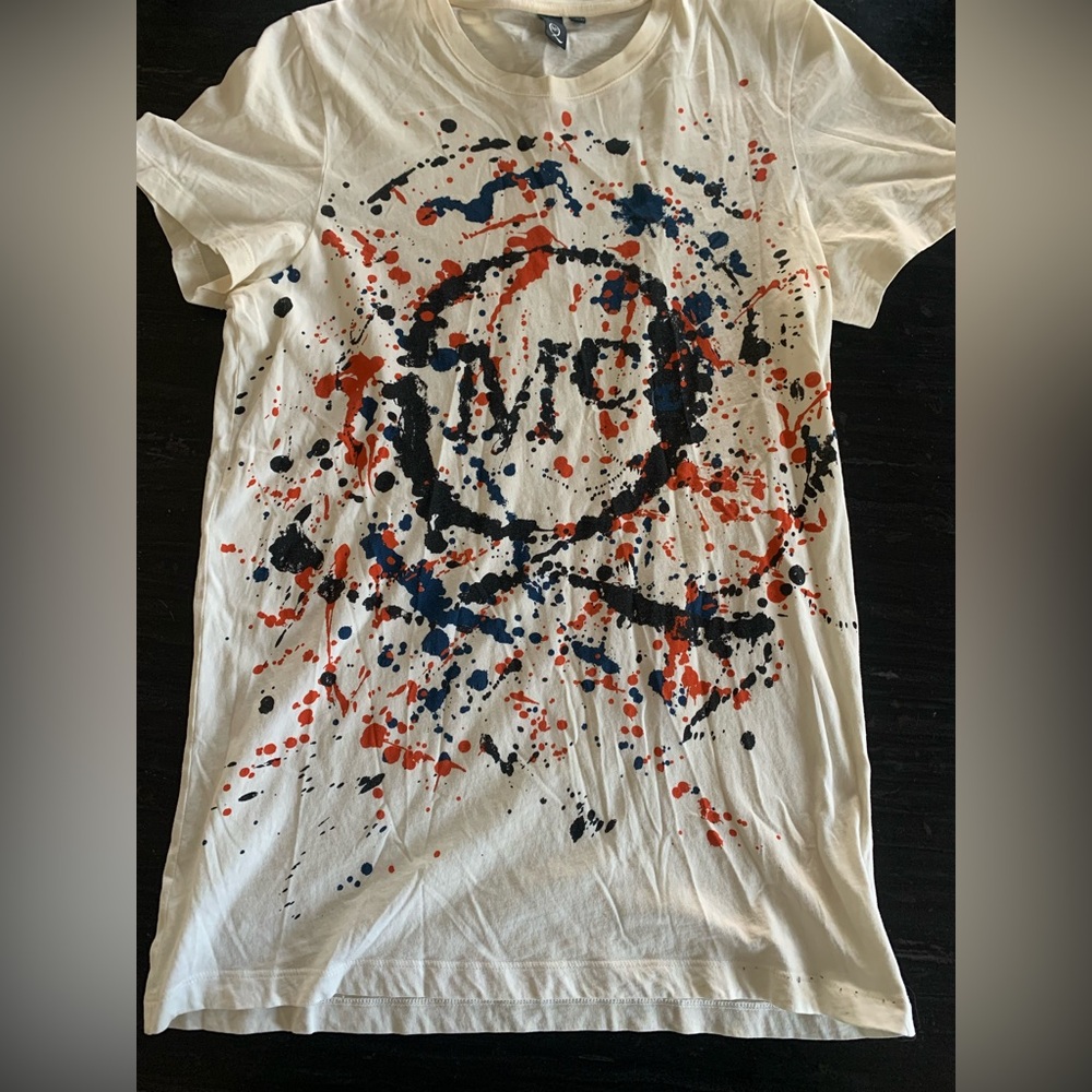 McQ by Alexander McQueen splatter T-shirt, women’s small